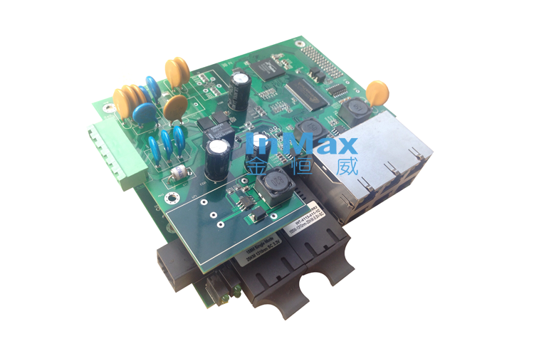 i608A-PCBA 6+2口 嵌入式增強網管型工(gōng)業以太網交換機