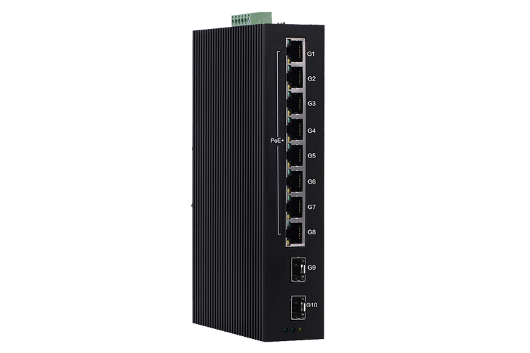 P510A (P510A-2SFP-8)2光8電(diàn)全千兆非管理(lǐ)型PoE工(gōng)業以太網交換機