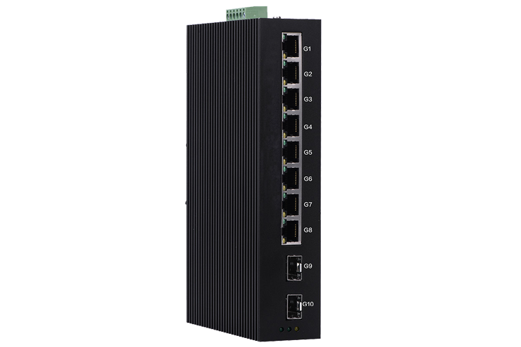 i510A (i510A-2SFP-8T)2光8電(diàn)全千兆非管理(lǐ)型工(gōng)業以太網交換機
